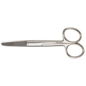 Forbici smusse rette