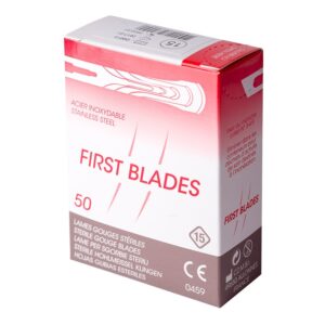 FIRST BLADES lame sgorbie monouso
