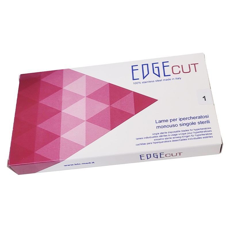 EDGE CUT BEAUTY Lame singole sterili