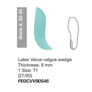 Tallone Latex varus-valgus wedge