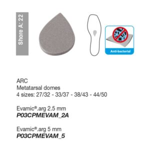 Avampiede Arc Metatarsal Domes