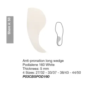 TALLONE ANTI-PRONATION LONG WEDGE