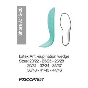Tallone Latex Anti-supination wedge