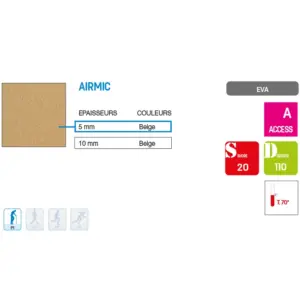 AIRMIC PODIATECH Materiali per Plantari