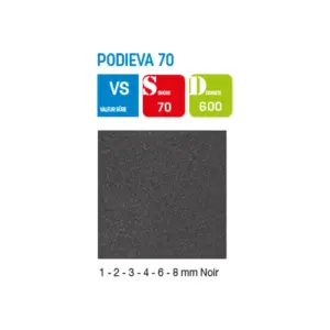 PODIEVA70 Podiatech Sidas_Materiali per plantari