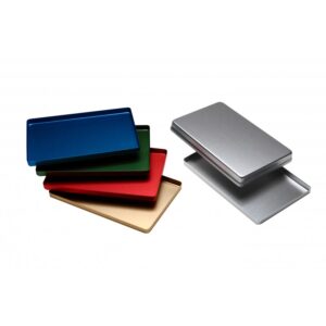 Vassoio maxi in alluminio non forato