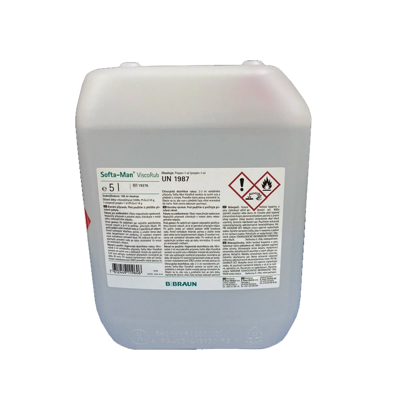 SOFTA-MAN Gel disinfettante per mani_retro