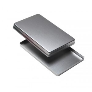 Vassoio e coperchio maxi in acciaio