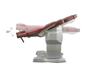 Poltrona Podologica EDGE P_Trendelenburg