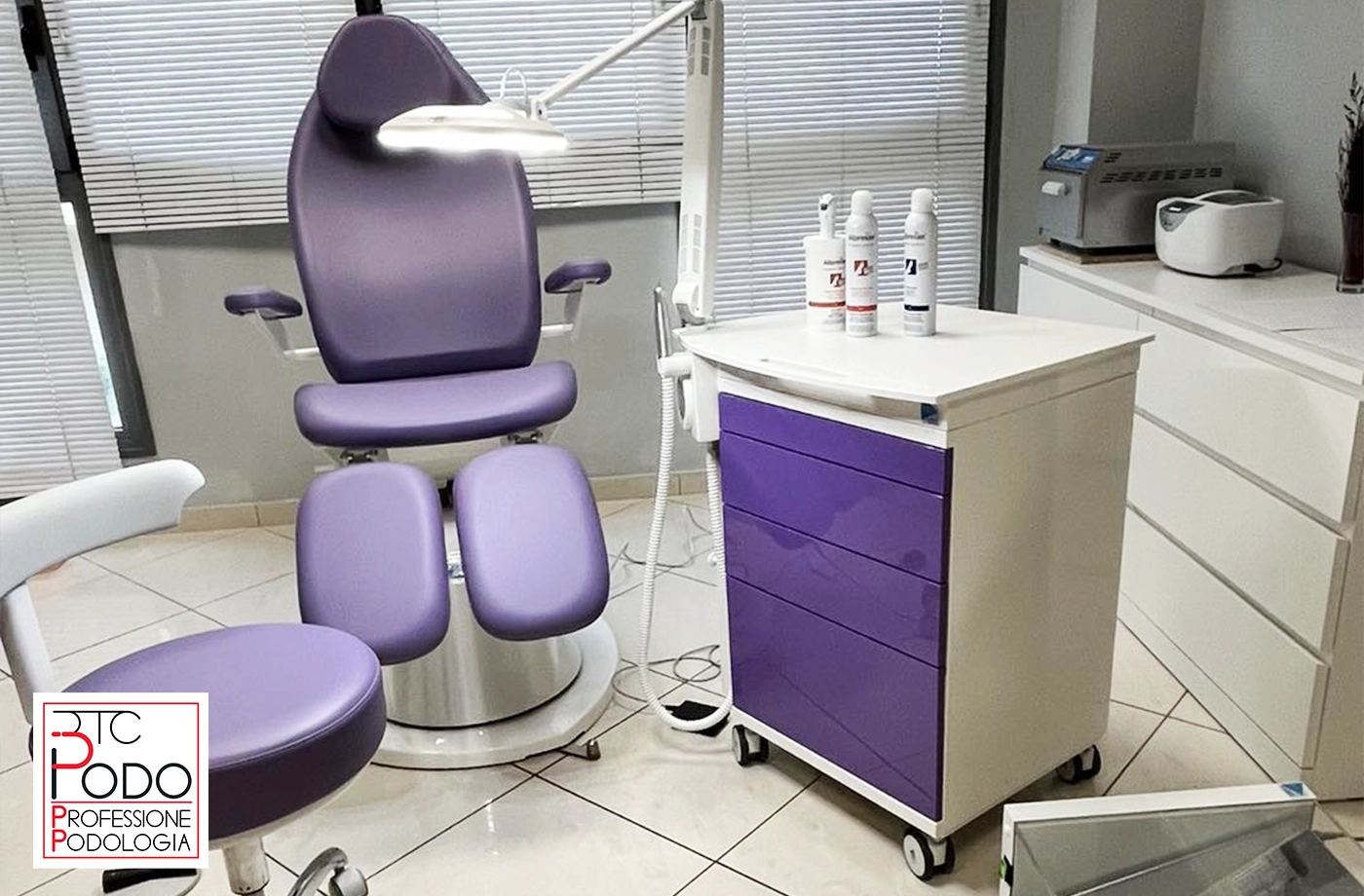 Installazione attrezzature podologiche in Grecia