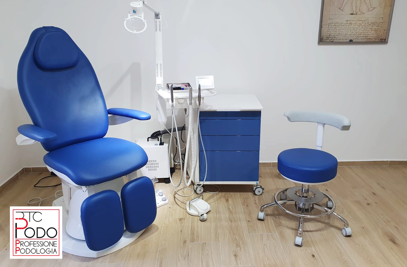 Installazione attrezzature podologiche in provincia di Salerno