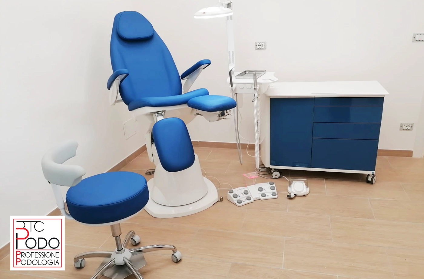 Installazione attrezzature per Podologia_S. Giovanni in Persiceto