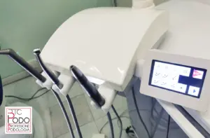 Installazione attrezzature per Podologia_Roma