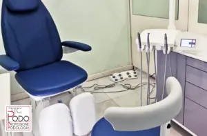 Installazione attrezzature per Podologia_Roma