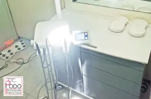 Installazione attrezzature per Podologia_Roma