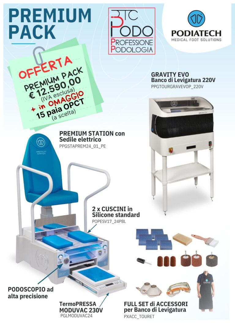 Offerta PACK – Lavorazione dei Plantari su Misura