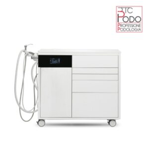 Unità Podologica MINIPOD CAB con Micromotore Spray PODODENT PLUS + Micromotore Aspirazione PDV40 PLUS + Siringa 3F